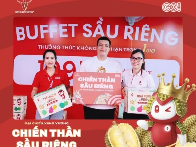 BUFFET SẦU RI&Ecirc;NG VINA T&T GROUP TẠI GO! MỸ THO: H&Agrave;NH TR&Igrave;NH 3 NG&Agrave;Y B&Ugrave;NG NỔ ĐẦY HƯƠNG VỊ V&Agrave; CẢM X&Uacute;C