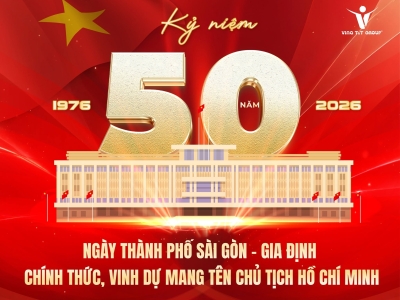 CH&Agrave;O MỪNG KỶ NIỆM 50 NĂM NG&Agrave;Y TH&Agrave;NH PHỐ S&Agrave;I G&Ograve;N - GIA ĐỊNH CH&Iacute;NH THỨC, VINH DỰ MANG T&Ecirc;N CHỦ TỊCH HỒ CH&Iacute; MINH